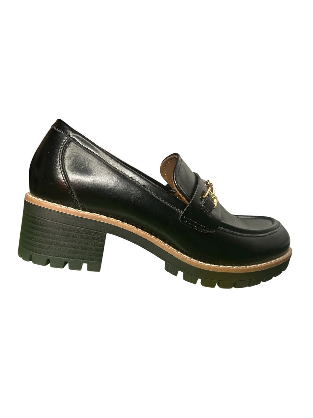Dream Pairs women's Lug Sole Slip on Chunky Loafer